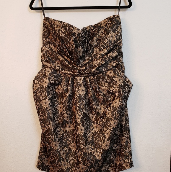 Miss Phit lace print dress 1x - Picture 4 of 4